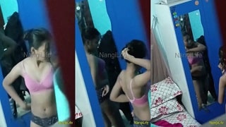Cute Petite Desi Girl Changing Innerwear Caught on Cam by Her Cousin Secretly Hidden Cam Voyeur