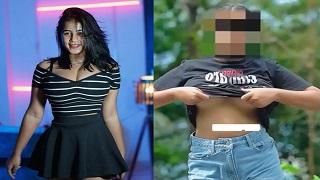 Insta Beauty Lucky Rajorr Outdoor Topless Boobs Dare Nude Video Clip