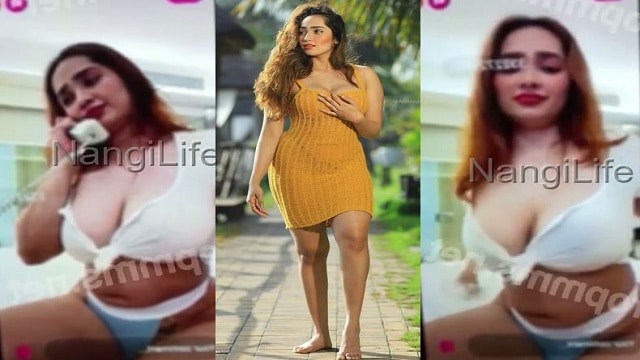 Desi Hottie Aditi Mistry New White Bikini Spicy Live Stream Chat