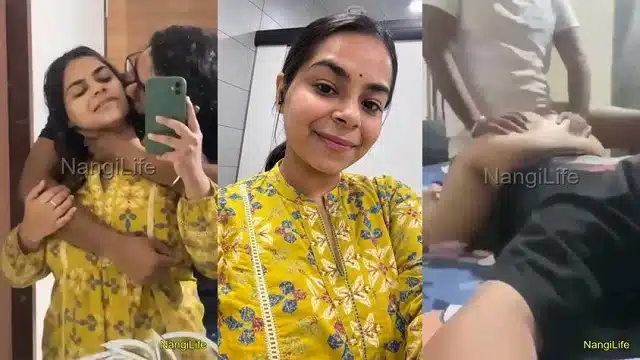 Extremely Huge Tits Ass Horny Thick GF Stripping and Hard Fucked From Behind in Doggystyle