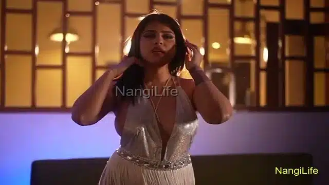 Insta Influencer Edin Rose in Skimpy Dress Shaking Tits with Nipple Patches and Ass