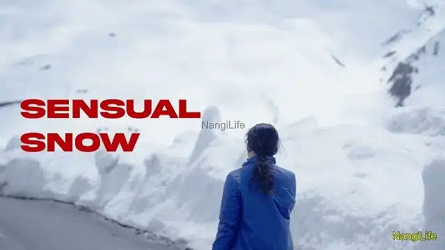 Resmi R Nair Sensual Snow Naked Strip and Taking a Piss Outdoors App Content