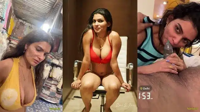 Resmi R Nair Shopping Dare Changing Clothes Openly in Shop and Blowjob Titties Squeeze