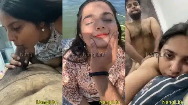 Young Horny Couple Selfshot Leaked Blowing Dick and Getting Fucked from Behind